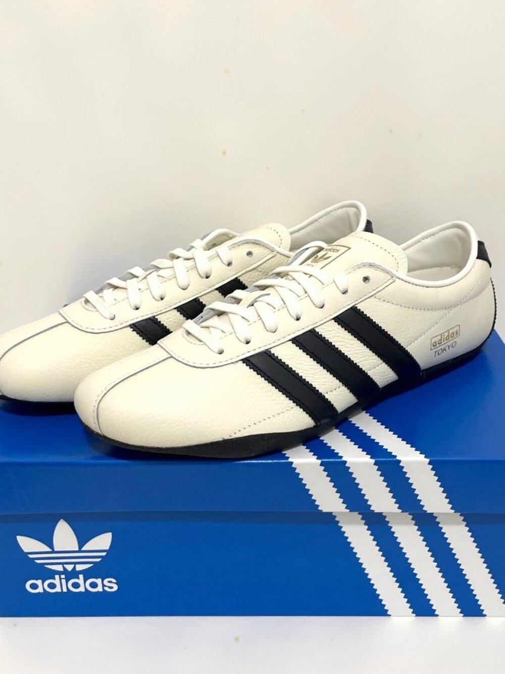Women's adidas Originals Tokyo Shoes- Off White Core Black Gold Metallic JQ0597